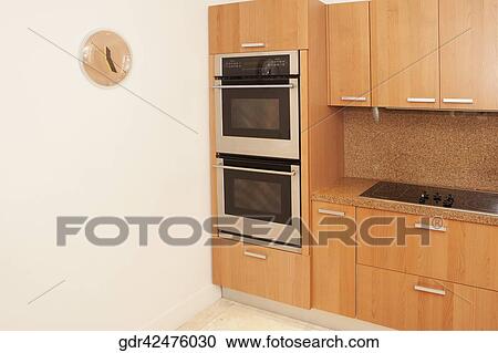 Interiors of a kitchen View Large Photo Image Stock Image - Interiors of a kitchen. Fotosearch