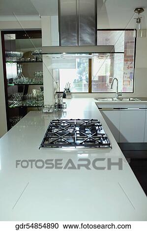 Interiors of a kitchen View Large Photo Image Stock Image - Interiors of a kitchen. Fotosearch