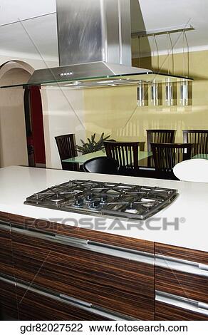 Stock Image - Interiors of a kitchen. Fotosearch