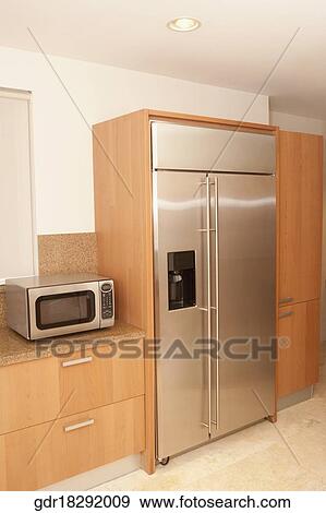 Interiors of a kitchen View Large Photo Image Stock Photo - Interiors of a kitchen. Fotosearch