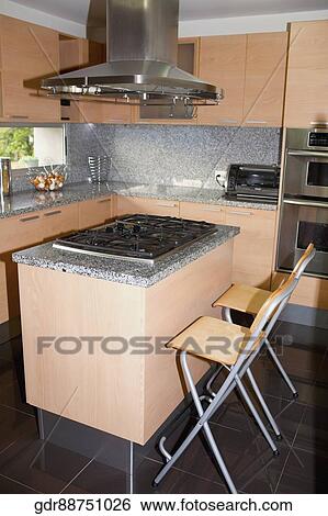 Interiors of a kitchen View Large Photo Image Stock Photograph - Interiors of a kitchen. Fotosearch