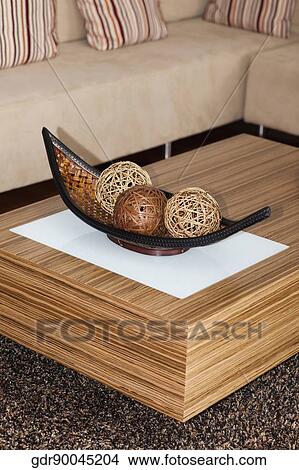 Picture - Interiors of a living room. Fotosearch