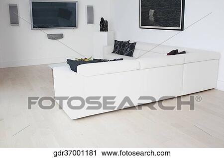 Interiors of a living room View Large Photo Image Stock Image - Interiors of a living room. Fotosearch