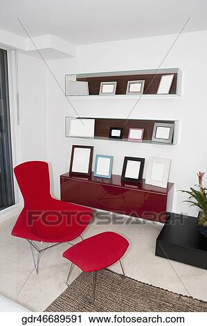 Interiors of a living room View Large Photo Image Stock Image - Interiors of a living room. Fotosearch