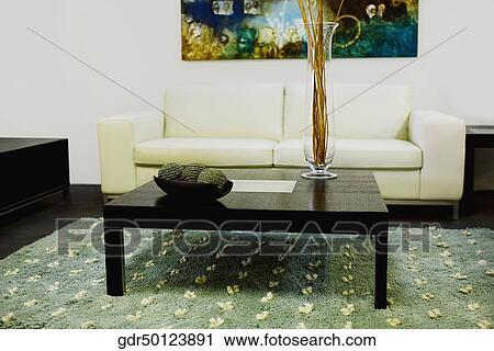Interiors of a living room View Large Photo Image Stock Image - Interiors of a living room. Fotosearch