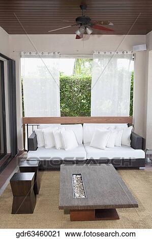 Interiors of a living room View Large Photo Image Stock Image - Interiors of a living room. Fotosearch