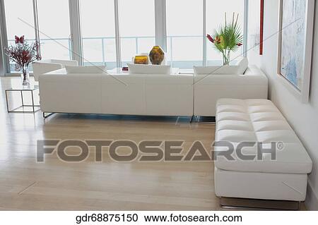 Interiors of a living room View Large Photo Image Stock Image - Interiors of a living room. Fotosearch