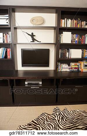 Interiors of a living room View Large Photo Image Stock Image - Interiors of a living room. Fotosearch