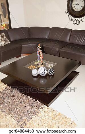 Interiors of a living room View Large Photo Image Stock Image - Interiors of a living room. Fotosearch