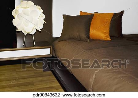 Stock Image - Interiors of a living room. Fotosearch