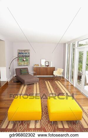 Interiors of a living room View Large Photo Image Stock Image - Interiors of a living room. Fotosearch