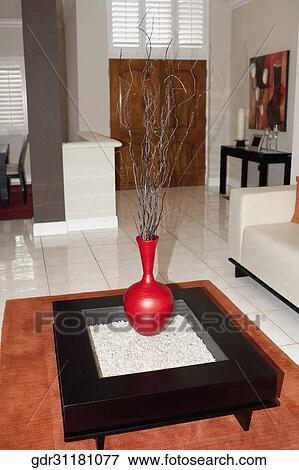 Interiors of a living room View Large Photo Image Stock Photo - Interiors of a living room. Fotosearch