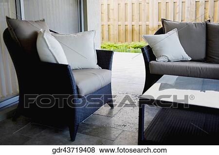 Interiors of a living room View Large Photo Image Stock Photo - Interiors of a living room. Fotosearch