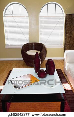 Interiors of a living room View Large Photo Image Stock Photo - Interiors of a living room. Fotosearch