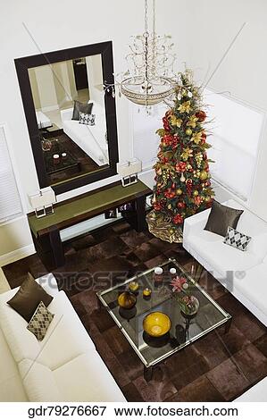 Interiors of a living room View Large Photo Image Stock Photo - Interiors of a living room. Fotosearch