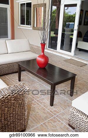 Interiors of a living room View Large Photo Image Stock Photograph - Interiors of a living room. Fotosearch