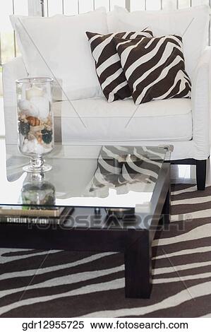 Stock Photography - Interiors of a living room. Fotosearch