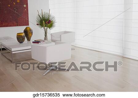Stock Photography - Interiors of a living room. Fotosearch