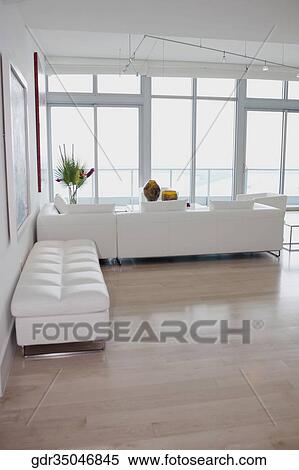 Stock Photography - Interiors of a living room. Fotosearch