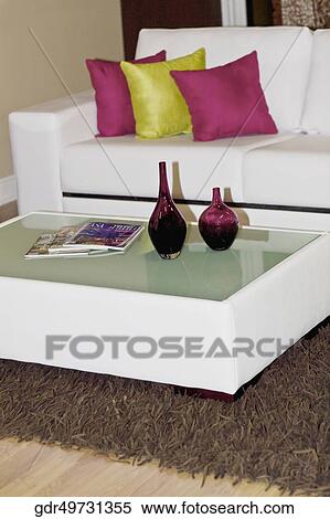 Interiors of a living room View Large Photo Image Stock Photography - Interiors of a living room. Fotosearch