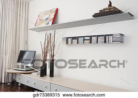 Stock Photography - Interiors of a living room. Fotosearch