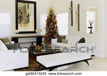 Interiors of a living room View Large Photo Image Stock Photography - Interiors of a living room. Fotosearch
