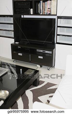 Interiors of a living room View Large Photo Image Stock Photography - Interiors of a living room. Fotosearch