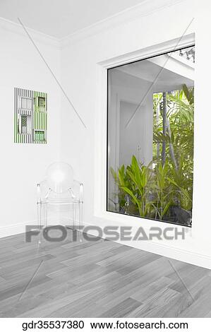 Stock Image - Interiors of a room. Fotosearch