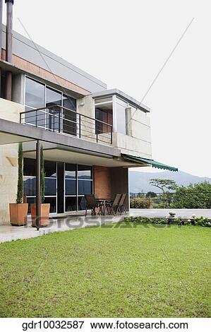 Low angle view of a building View Large Photo Image Stock Photo - Low angle view of a building. Fotosearch