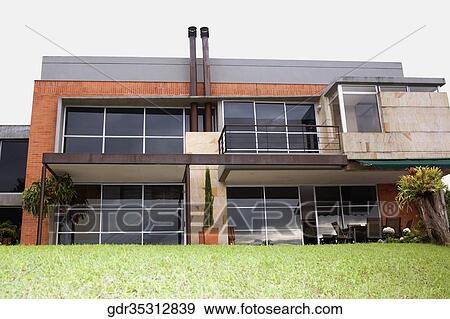 Low angle view of a building View Large Photo Image Stock Photo - Low angle view of a building. Fotosearch