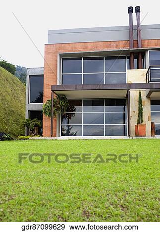 Stock Photo - Low angle view of a building. Fotosearch