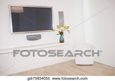 Plasma television in a room View Large Photo Image Stock Photography - Plasma television in a room. Fotosearch