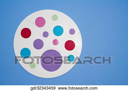 Polka dotted pattern on a wall View Large Photo Image Stock Photo - Polka dotted pattern on a wall. Fotosearch