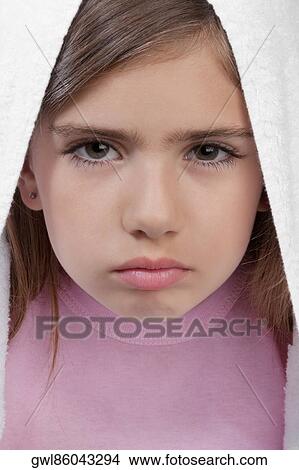 Portrait of a girl suffering from cold View Large Photo Image Picture - Portrait of a girl suffering from cold. Fotosearch