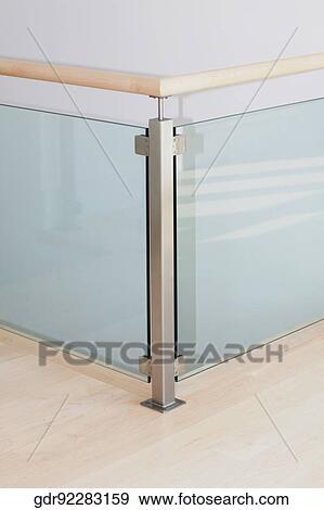 Railing in a house View Large Photo Image Stock Photo - Railing in a house. Fotosearch