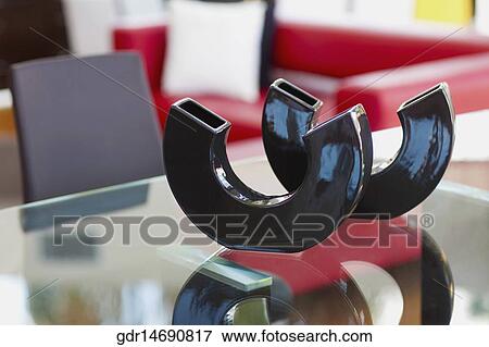 Showpieces on a dining table View Large Photo Image Stock Photo - Showpieces on a dining table. Fotosearch