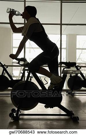 working out bike