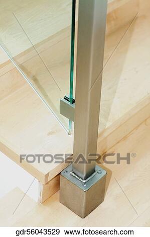 Staircase in a house View Large Photo Image Stock Photo - Staircase in a house. Fotosearch
