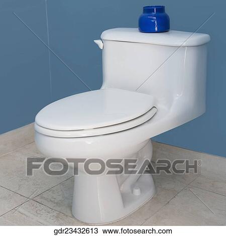 Toilet bowl in a toilet View Large Photo Image Stock Image - Toilet bowl in a toilet. Fotosearch