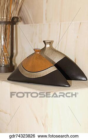 Vase with dry reed sticks View Large Photo Image Stock Photograph - Vase with dry reed sticks. Fotosearch