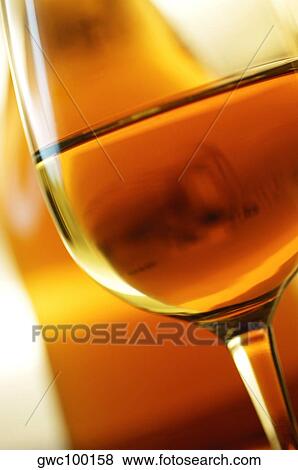 Stock Photo - Close-up of a glass of wine. Fotosearch