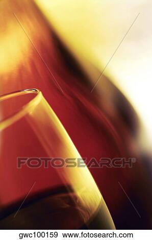 Stock Photo - Close-up of a glass of wine. Fotosearch