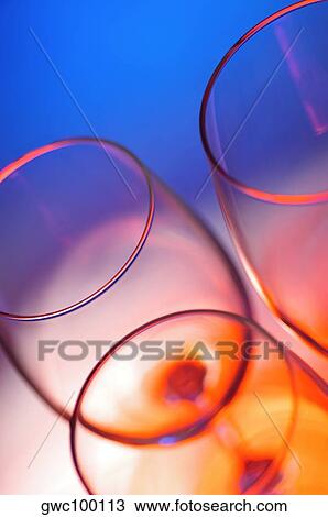 High angle view of three wineglasses View Large Photo Image Stock Image - High angle view of three wineglasses. Fotosearch