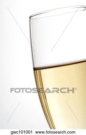 Stock Image - Close-up of champagne in a champagne flute. Fotosearch