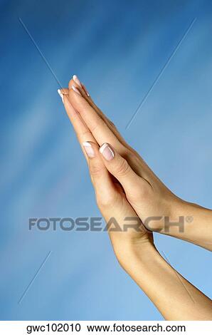 Stock Image - Close-up of a woman's hands. Fotosearch