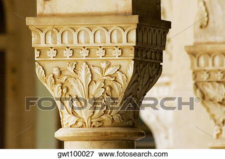 Close-up of a pillar, Government Central Museum, Jaipur, Rajasthan, India View Large Photo Image Stock Photo - Close-up of a pillar, Government Central Museum, Jaipur, Rajasthan, India. Fotosearch