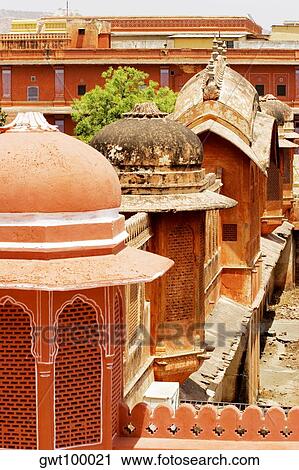 High section view of domes of a palace, City Palace, Jaipur, Rajasthan, India View Large Photo Image Stock Image - High section view of domes of a palace, City Palace, Jaipur, Rajasthan, India. Fotosearch