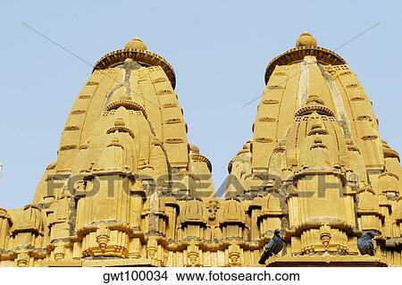 Low angle view of a temple, Jaisalmer, Rajasthan, India View Large Photo Image Picture - Low angle view of a temple, Jaisalmer, Rajasthan, India. Fotosearch