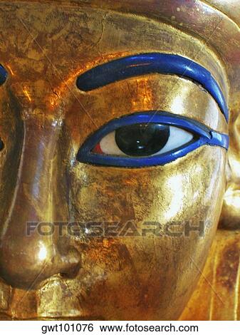 Close-up of a golden statue, Cairo, Egypt View Large Photo Image Stock Photograph - Close-up of a golden statue, Cairo, Egypt. Fotosearch