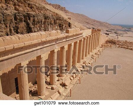 High angle view of columns in a building, Egypt View Large Photo Image Stock Photo - High angle view of columns in a building, Egypt. Fotosearch